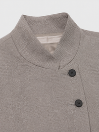 Blazer Cintré Femme Gris