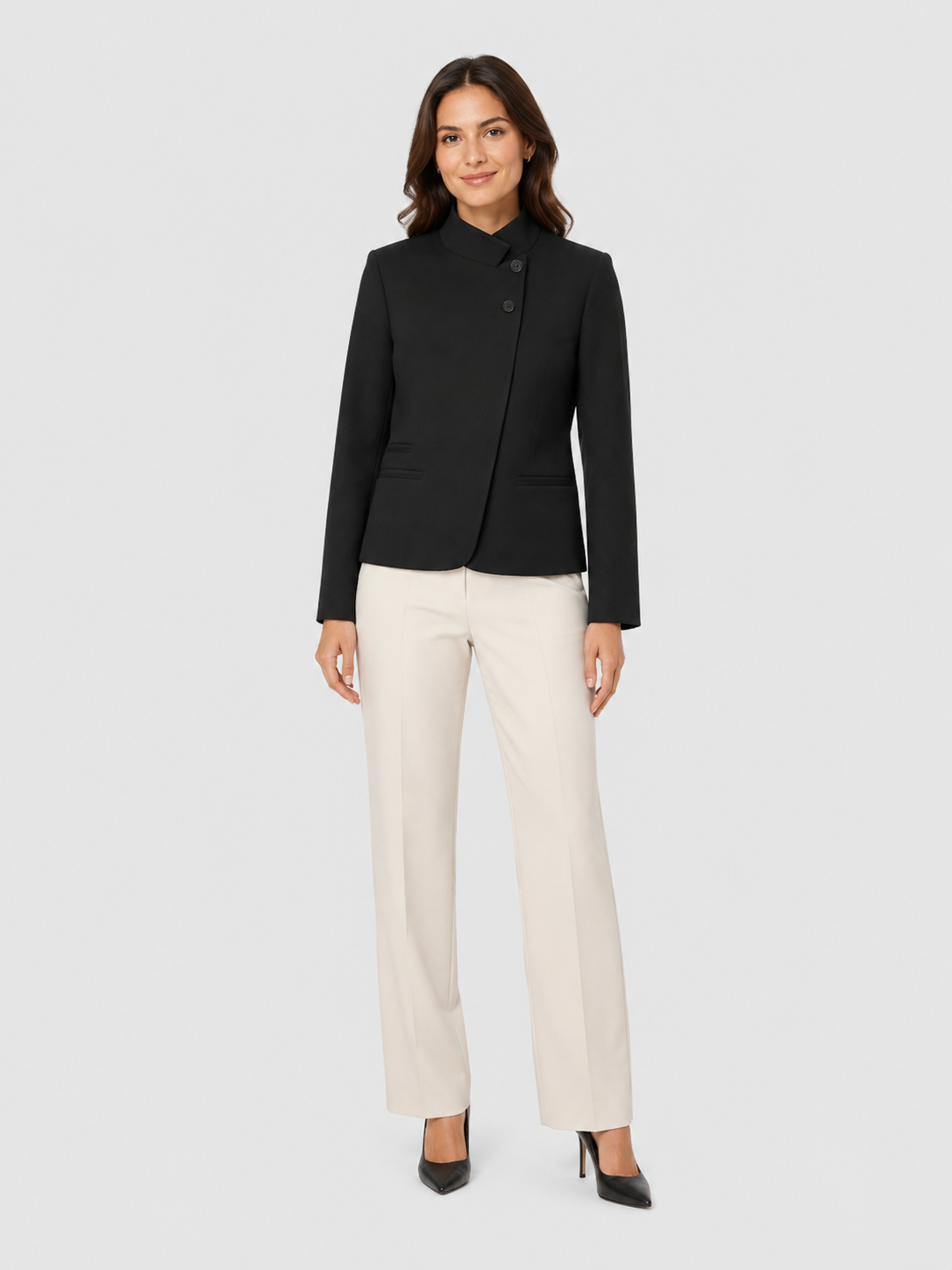 Blazer Cintré Femme Noir
