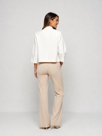 Blazer Femme Chic Blanc
