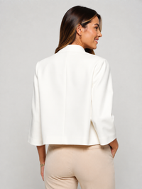 Blazer Femme Chic Blanc