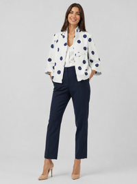 Blazer Blanc Cintré Femme