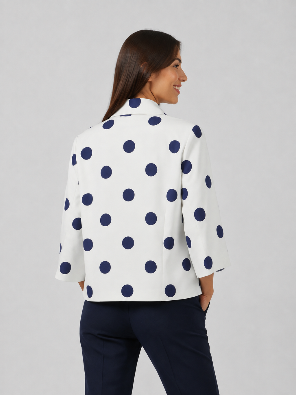 Blazer Blanc Cintré Femme