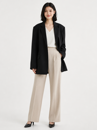 Blazer Oversize Long Noir
