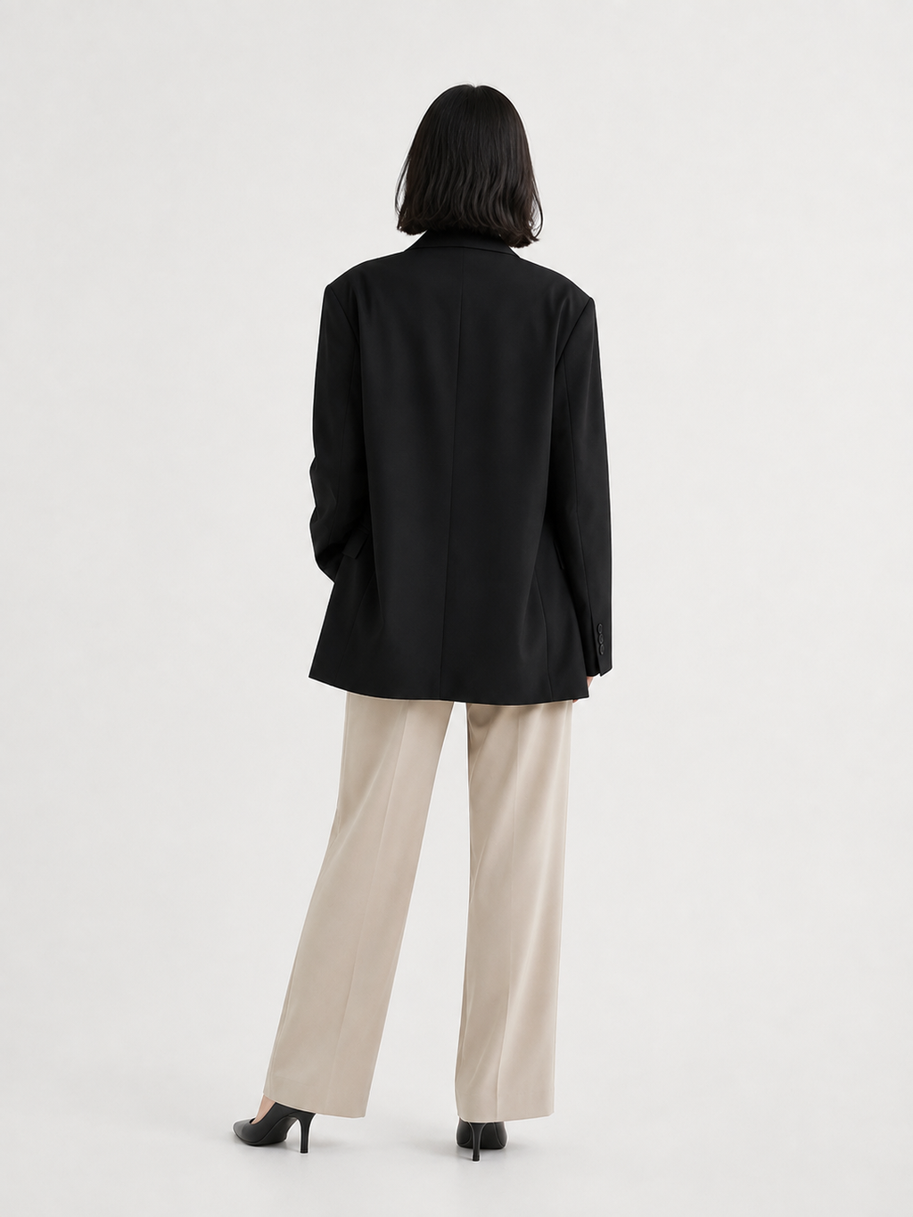 Blazer Oversize Long Noir