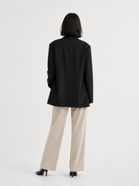 Blazer Oversize Long Noir
