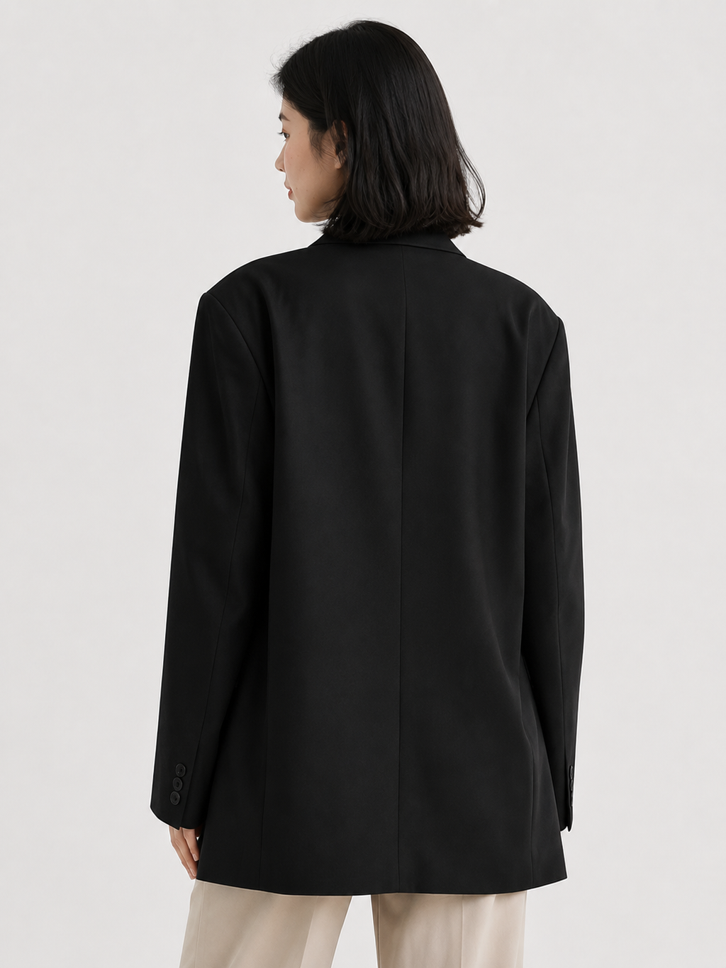 Blazer Oversize Long Noir