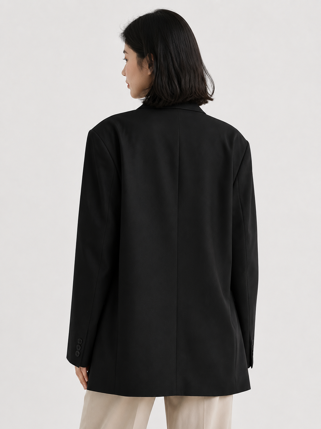 Blazer Oversize Long Noir