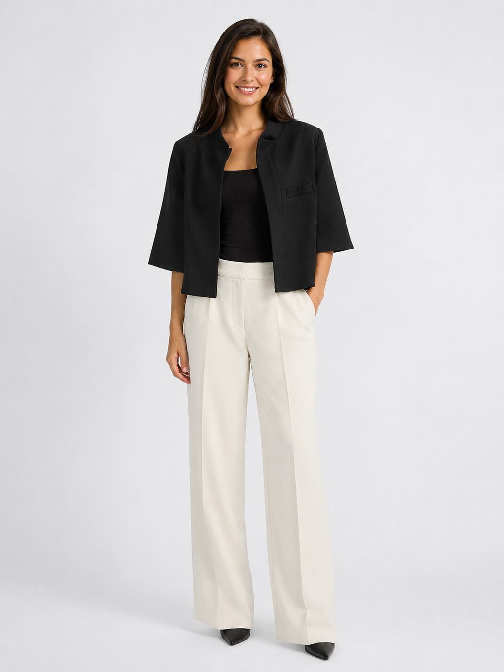 Blazer Femme Chic Noir