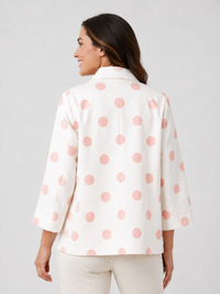 Blazer Blanc Femme Court