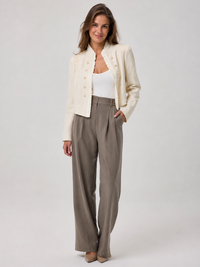 Blazer Blanc Femme Chic
