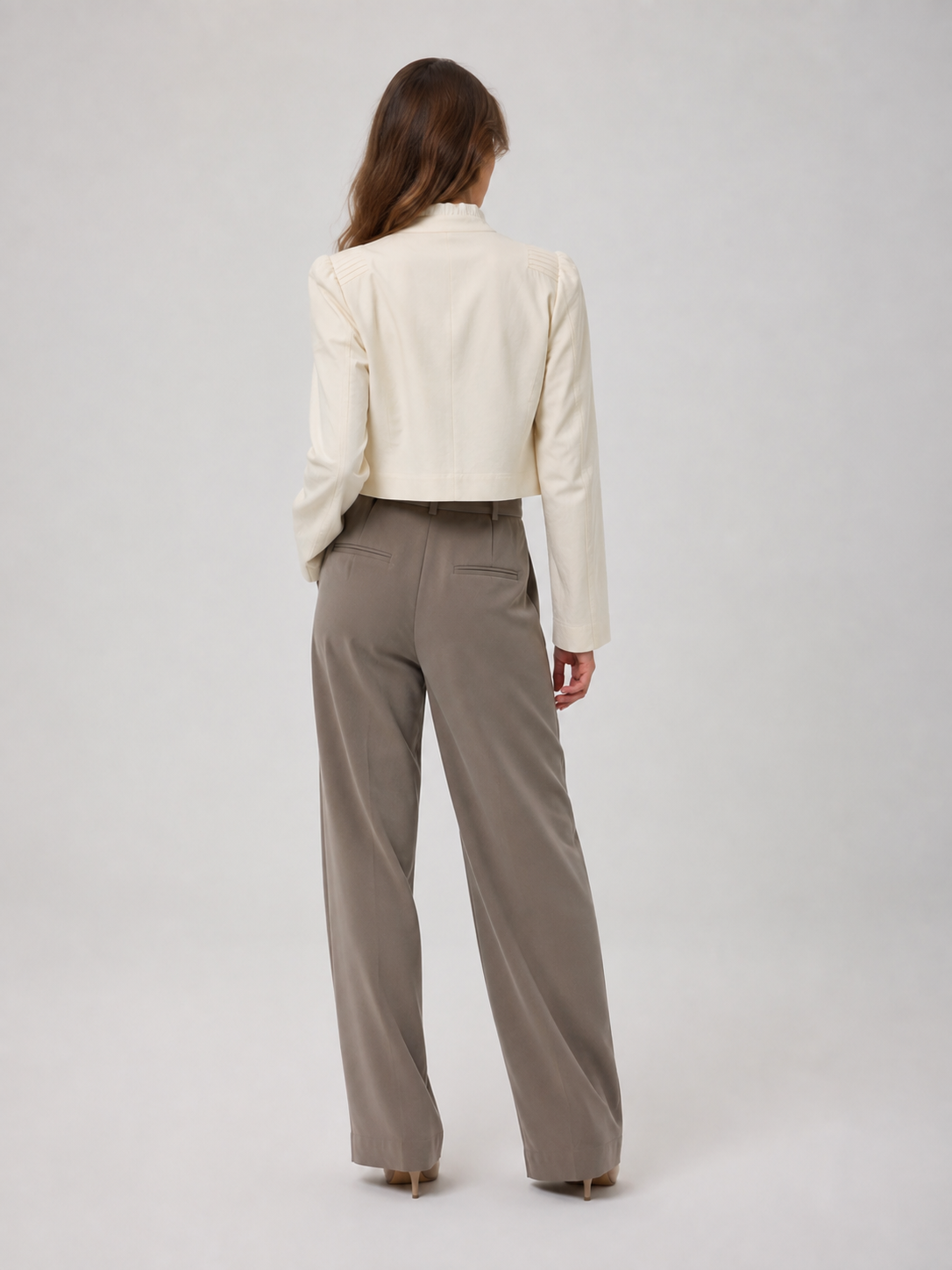 Blazer Blanc Femme Chic