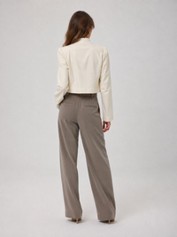 Blazer Blanc Femme Chic