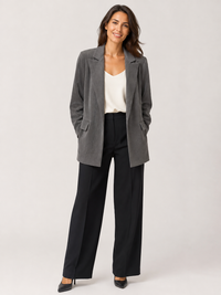 Blazer Gris Oversize
