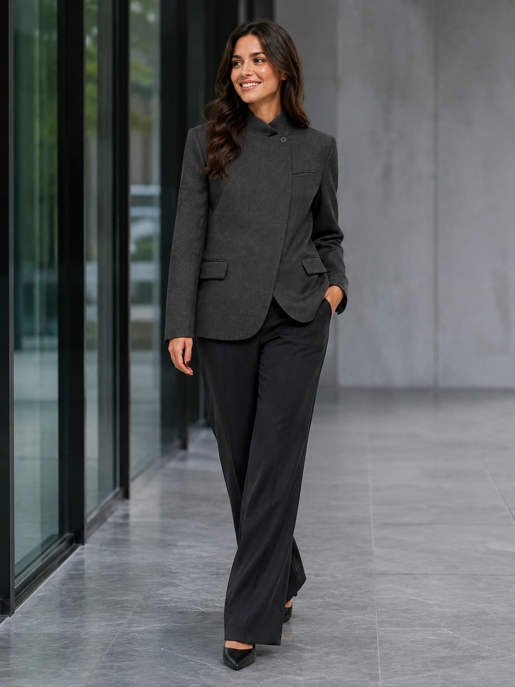 Veste Blazer Grise