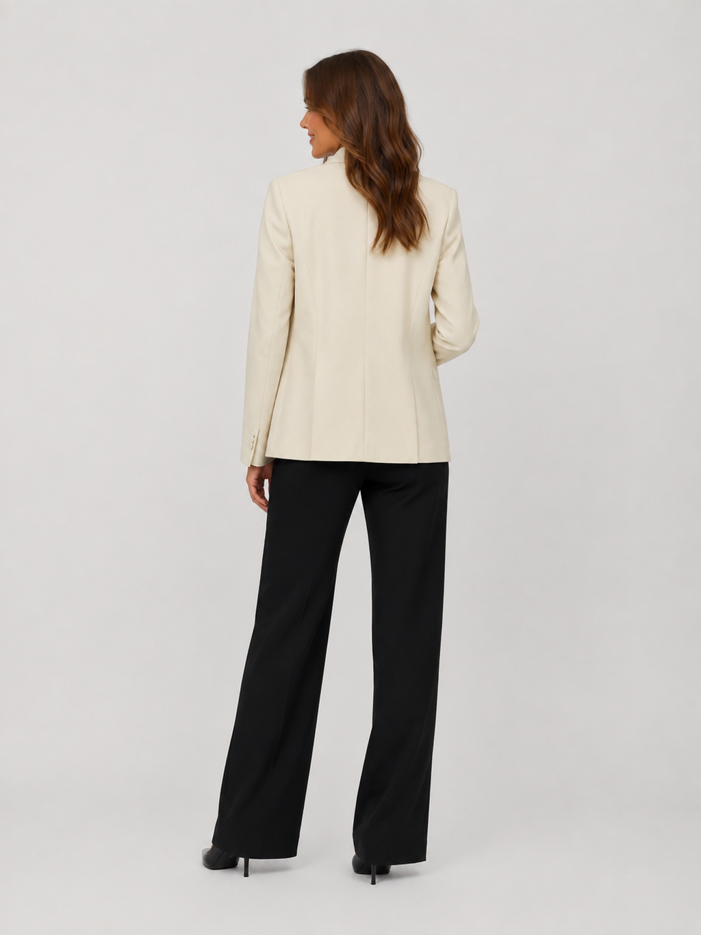 Blazer Beige Oversize Femme