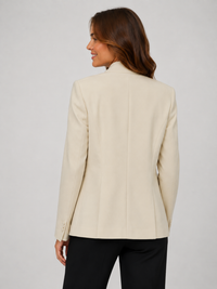 Blazer Beige Oversize Femme