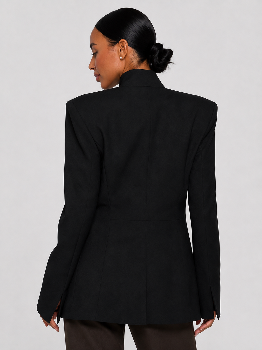 Robe Blazer Noir Femme