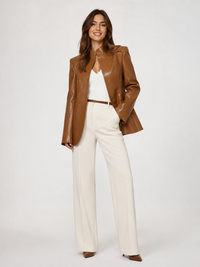 Blazer Marron Clair