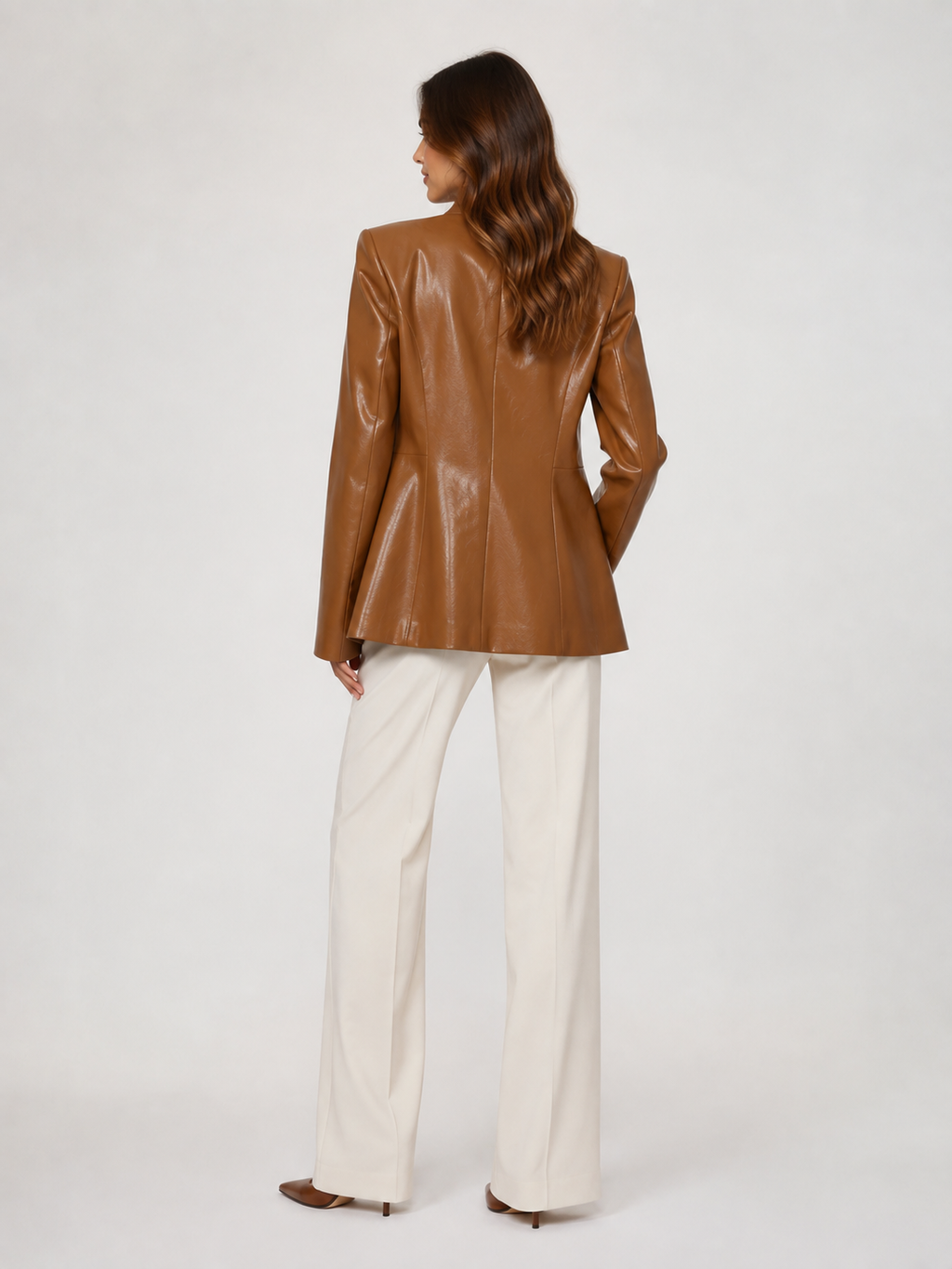 Blazer Marron Clair