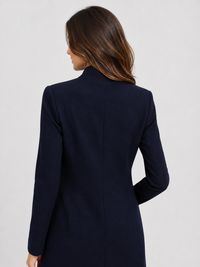 Robe Blazer Femme Chic Bleu