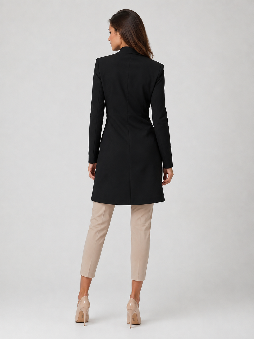 Robe Blazer Femme Chic Noir