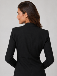 Robe Blazer Femme Chic Noir