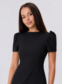 Blazer Avec Robe Courte Noir