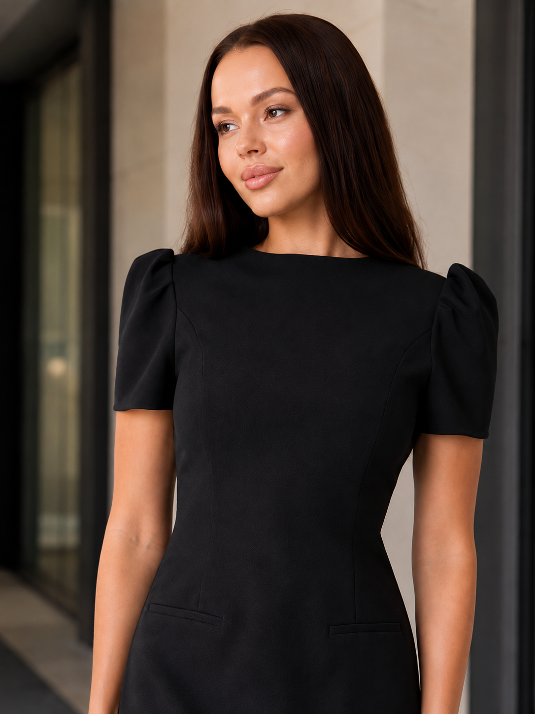 Blazer Avec Robe Courte Noir