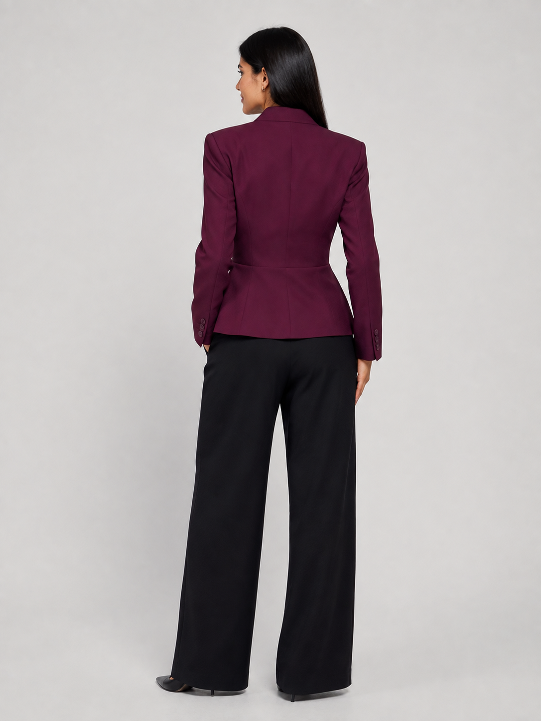Blazer Cintré Rose Femme