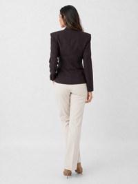 Blazer Cintré Marron Femme