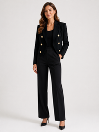 Veste Blazer Femme En Velours