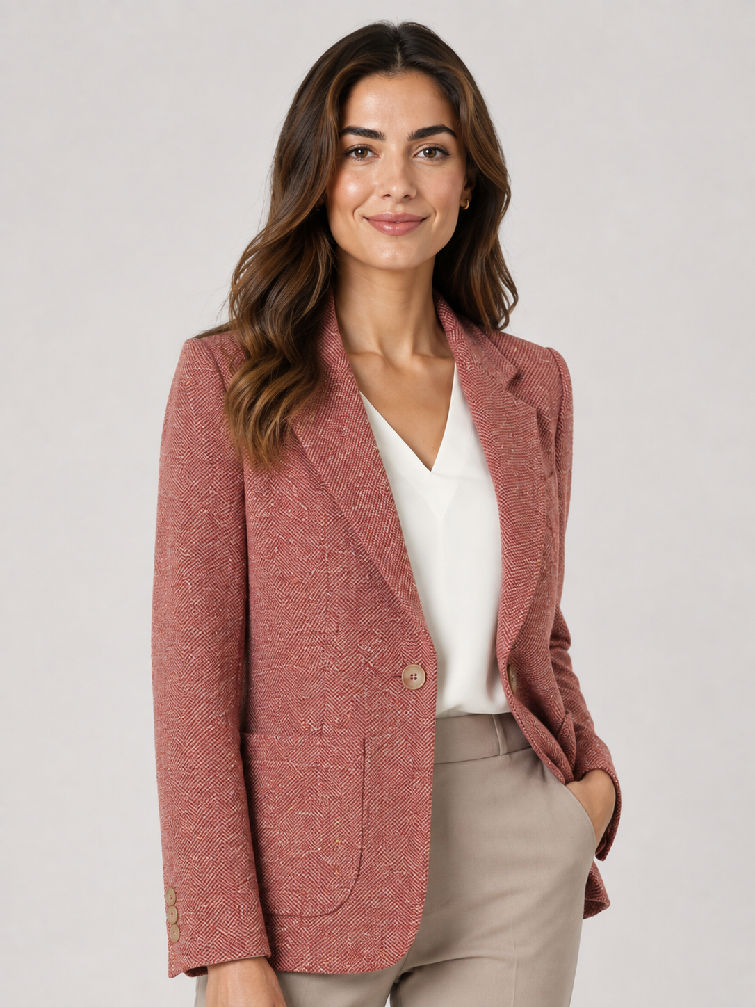 Veste Blazer Femme Laine