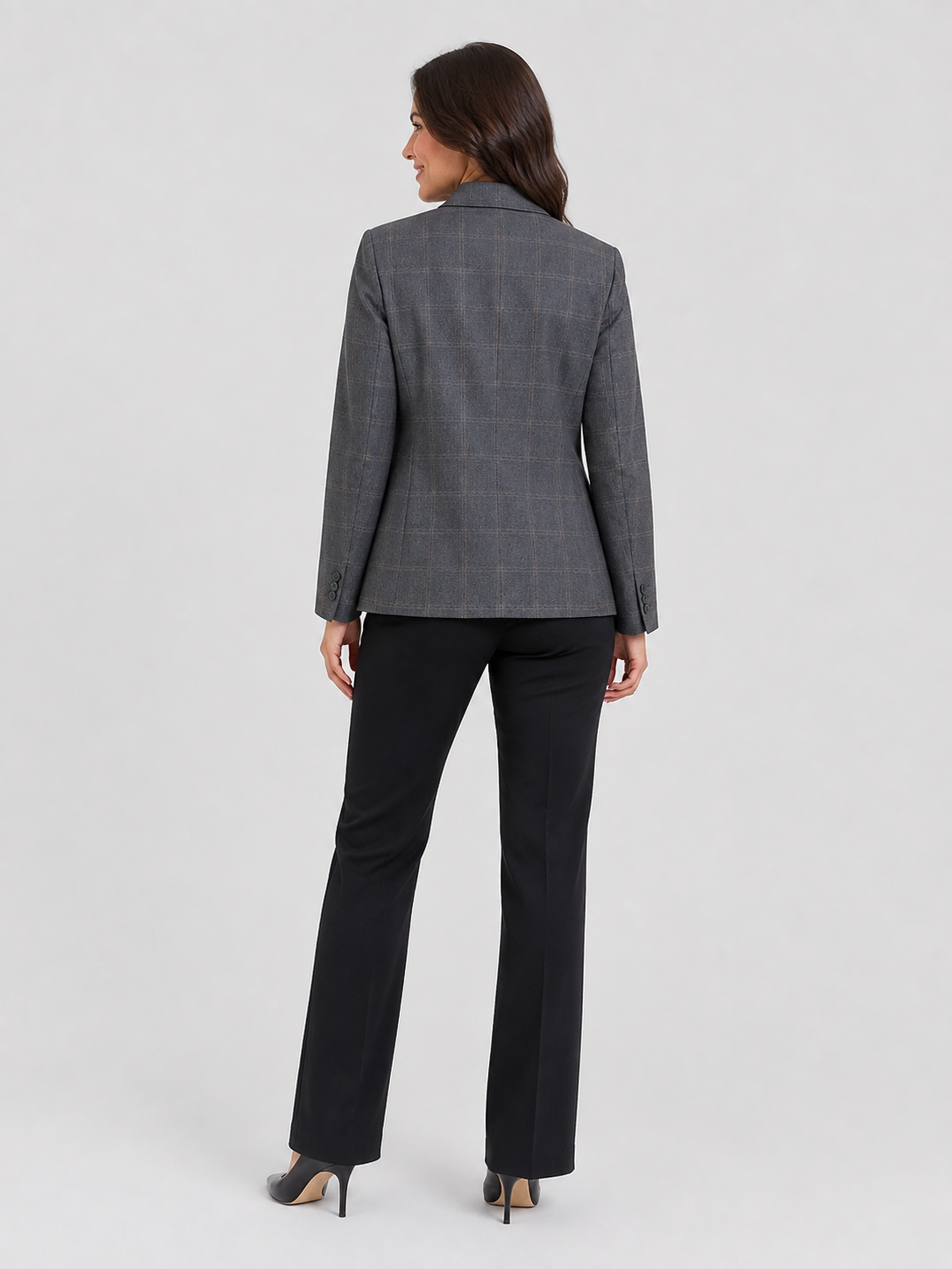 Veste Blazer Femme Grise