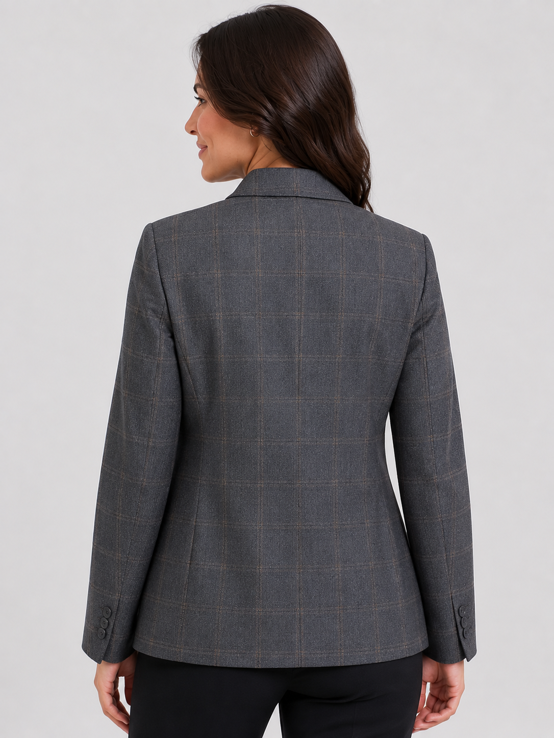 Veste Blazer Femme Grise
