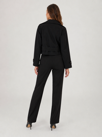 Trench Femme Noir Court