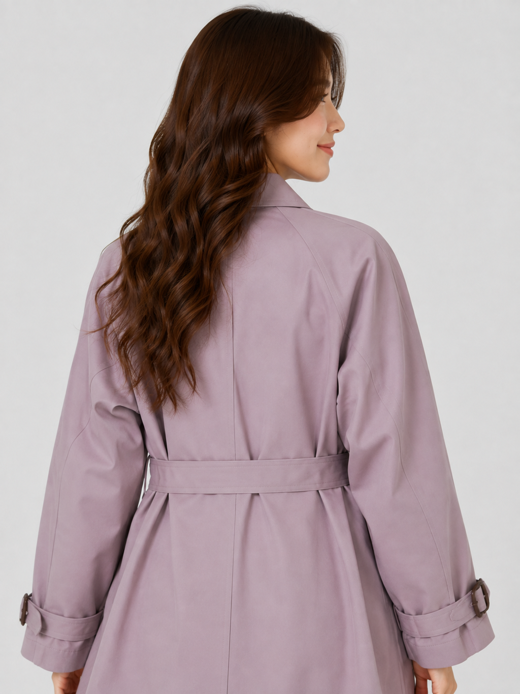 Manteau Trench Col Montant