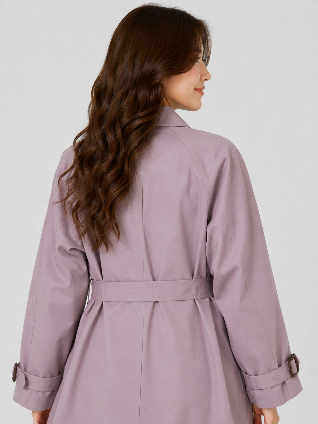 Manteau Trench Col Montant