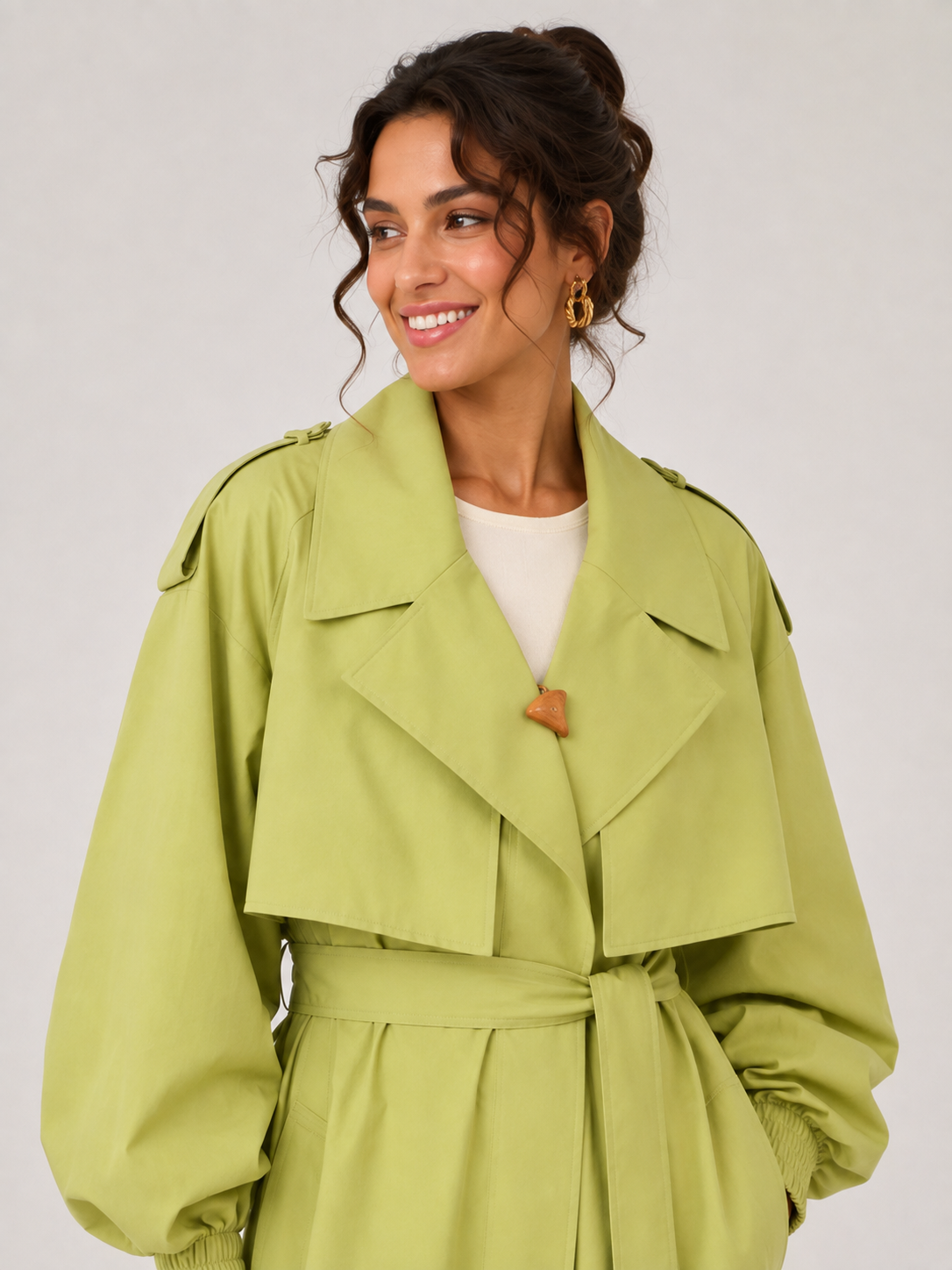 Trench Long Vert