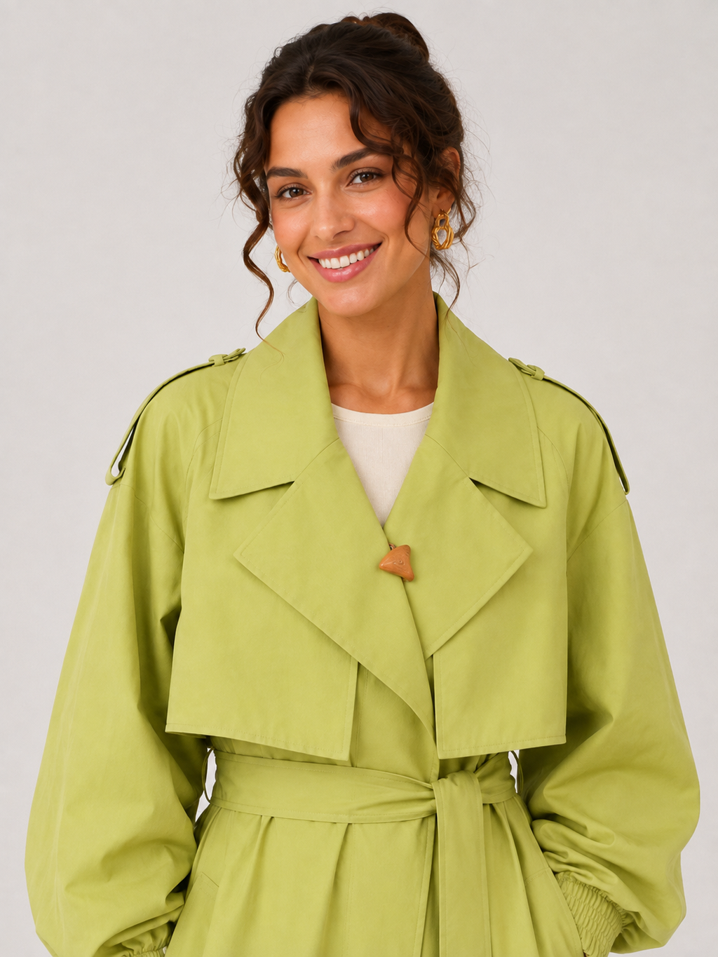 Trench Long Vert
