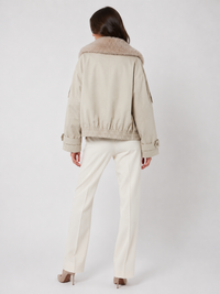 Veste Trench Courte Femme