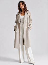 Trench Long Impermeable Femme