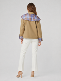 Veste Courte Style Trench