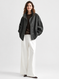 Trench Coat Femme Col Montant