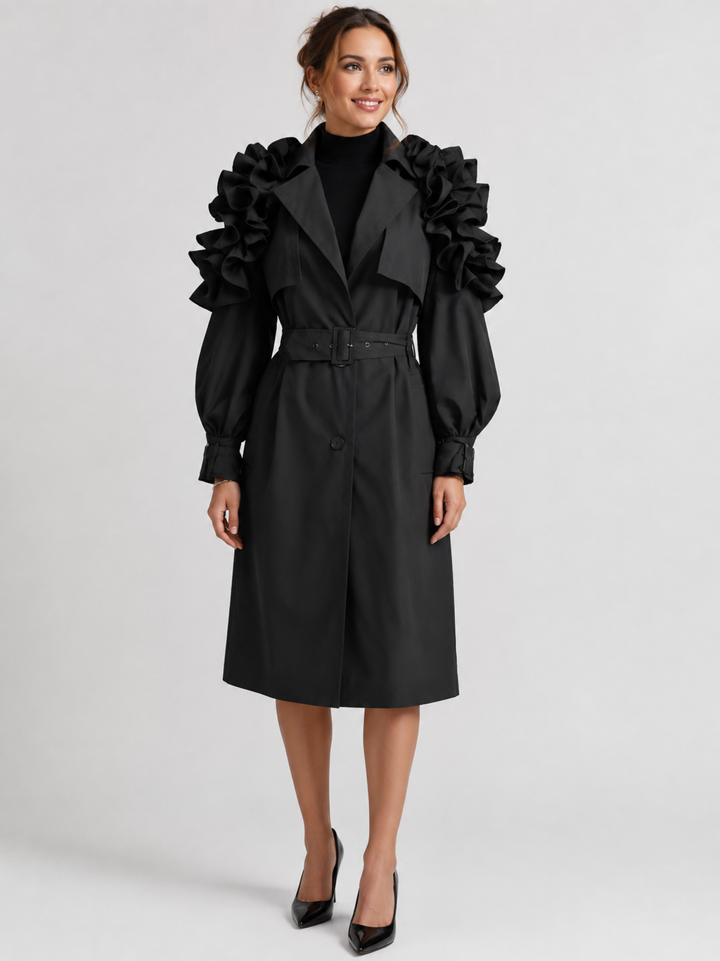 Robe Trench Noir