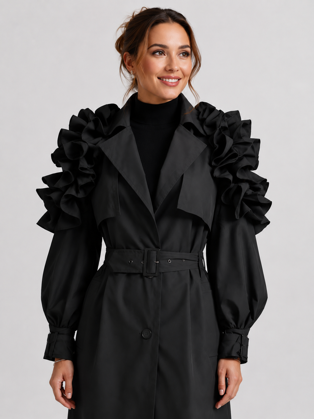 Robe Trench Noir
