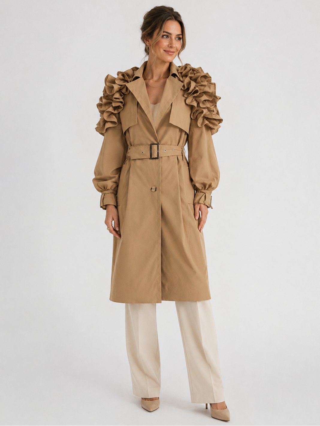 Robe Trench Coat