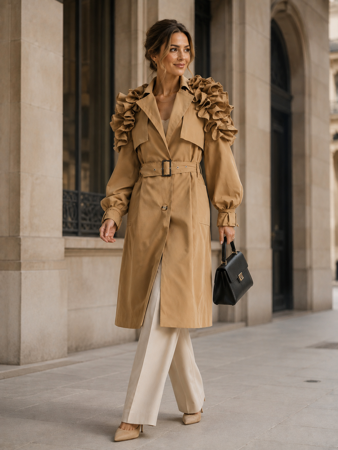 Robe Trench Coat
