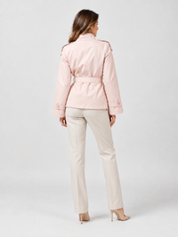 Trench Court Femme Ceinture