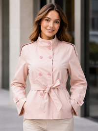 Trench Court Femme Ceinture