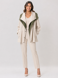 Veste Beige Trench Court